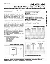 DataSheet MAX6102 pdf